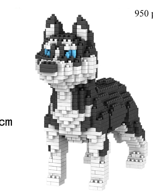 Load image into Gallery viewer, Dog Model Mini Building Block Toys Set for Kid Boy Girls Adult Beginner Teddy Hughes Corgi Collie Pet Style Bricks
