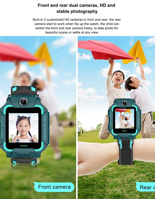 Load image into Gallery viewer, Kids Smart Watch Sim Card SOS Call Phone Smartwatch For Children Photo Waterproof Camera Location Tracker Gift For Boys and Girl
