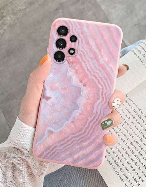 Load image into Gallery viewer, Marble Pattern Phone Case For Samsung Galaxy A13 5G A 13 4G Protective Cover Case Pink Silicone Soft Funda For Samsung A13 Coque
