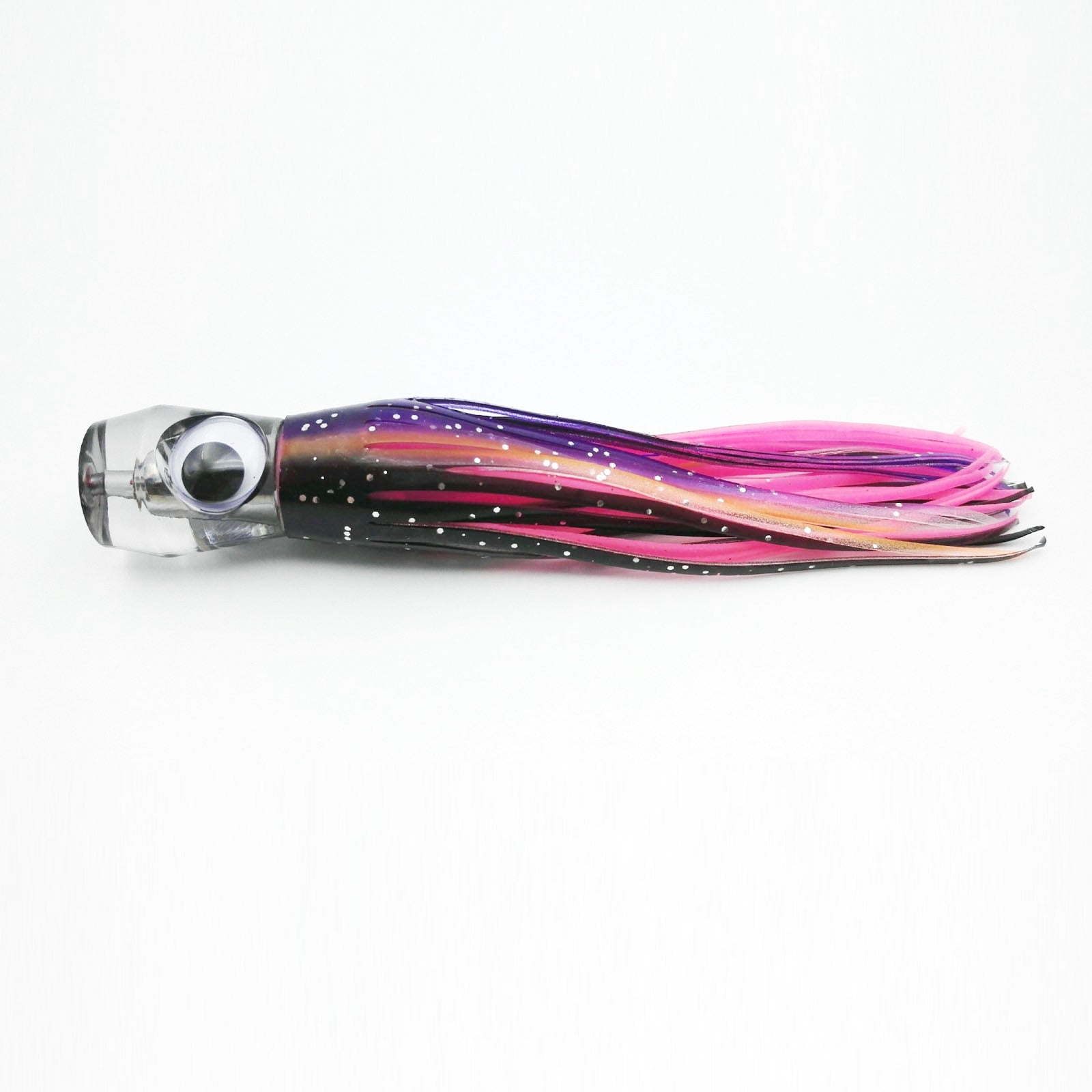 1PCS Sea Fishing Lure 55g/17CM Boat Fishing Troll Bait Acrylic Resin Octopus Bionic Squid Fishing Bait Feather Skirt