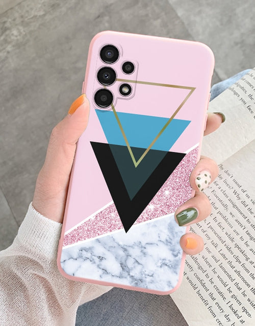 Load image into Gallery viewer, Marble Pattern Phone Case For Samsung Galaxy A13 5G A 13 4G Protective Cover Case Pink Silicone Soft Funda For Samsung A13 Coque
