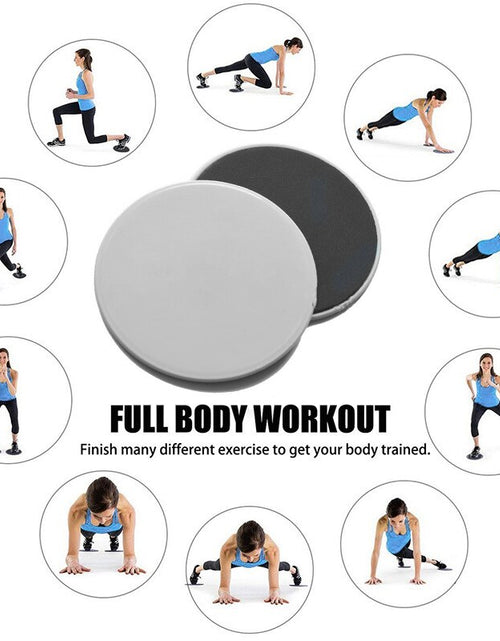 Load image into Gallery viewer, 2PCS Gliding Discs Slider Fitness Disc Exercise Sliding Plate Abdominal Core Muscle Training Yoga Sliding Disc Fitness Equipment
