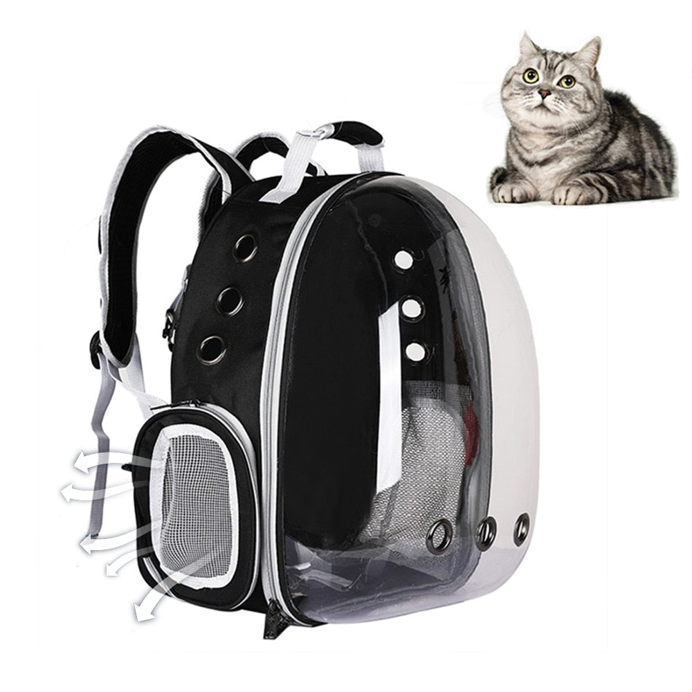 Cat Carrier Bag Outdoor Travel Backpack For Cat and Dog Breathable Portable Pet Carrier Bags Suitable for Small Dogs Cats