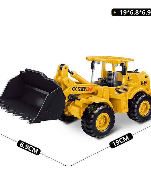 Load image into Gallery viewer, Engineering Plastic Inertia Car City Construction Excavator Crane Dump Truck Classic Vehicle Toys For Children
