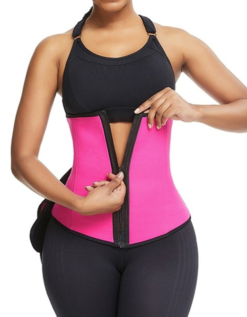 Load image into Gallery viewer, Shaperwear Waist Trainer Neoprene Sauna Belt for Women Weight Loss Cincher Body Shaper Tummy Control Strap Slimming Fitness Belt
