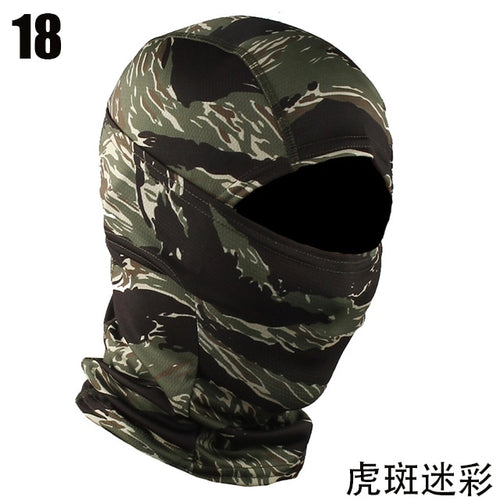 Load image into Gallery viewer, Tactical Camouflage Balaclava Full Face Mask Wargame CP Military Hat Hunting Bicycle Cycling Army Multicam Bandana Neck Gaiter
