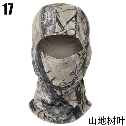 Load image into Gallery viewer, Tactical Camouflage Balaclava Full Face Mask Wargame CP Military Hat Hunting Bicycle Cycling Army Multicam Bandana Neck Gaiter
