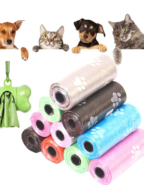 Load image into Gallery viewer, 20 Rolls Dog Poop Bags Leak-proof Portable Doggy Bags Biodegradable Pet Waste Bag Dispenser Pets Dogs Accessories Cat Products
