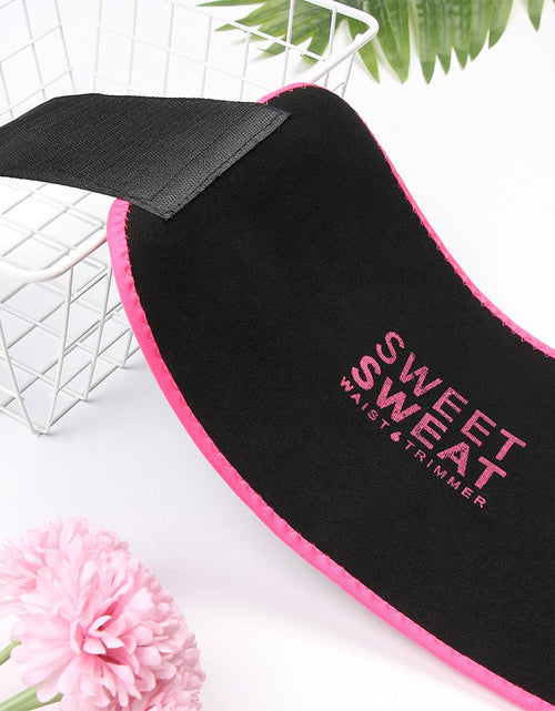 Load image into Gallery viewer, New Safe Accessories Breathable Band Wrap Corset Belt Sweat Waist Trainer Slimming Waist Belt Waist Trimmer Belt
