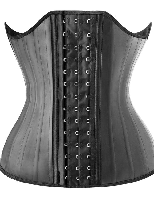 Load image into Gallery viewer, Latex Waist Trainer Corset Slimming Sheath Flat Belly Shapewear Women Body Shaper Modeling Strap Reductive Girdle 25 Steel Bones
