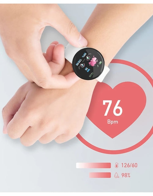 Load image into Gallery viewer, Smart Watch Men Women Bluetooth Fitness Tracker Bracelet Sport Heart Rate Blood Pressure Kids Smartwatch for IOS Android
