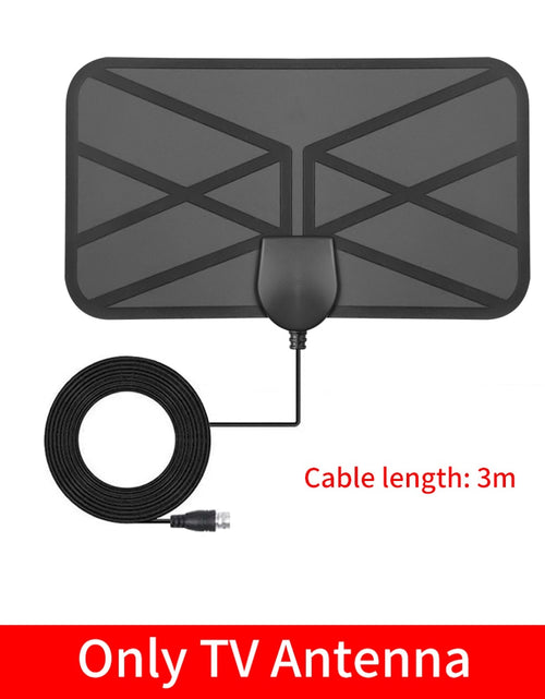 Load image into Gallery viewer, 3000 Miles 8K Digital DVB-T2 TV Antenna Indoor with amplifier Booster 1080P Aerial For Car antenna RV travel smart tv
