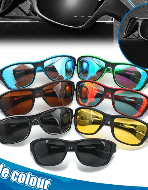 Load image into Gallery viewer, Mens Polarized For Men Outdoor Sports Ride Windproof Sand Goggle Sun Glasses UV Protection Sport Sunglasses Bicycles Sunglass
