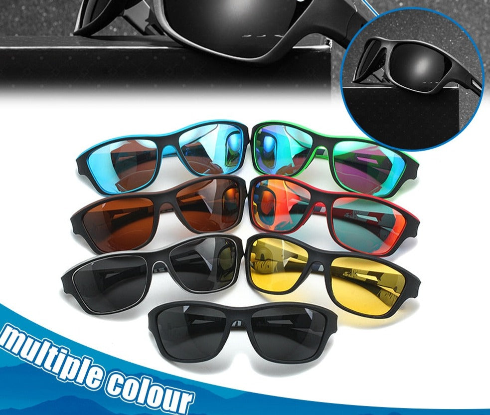 Mens Polarized For Men Outdoor Sports Ride Windproof Sand Goggle Sun Glasses UV Protection Sport Sunglasses Bicycles Sunglass