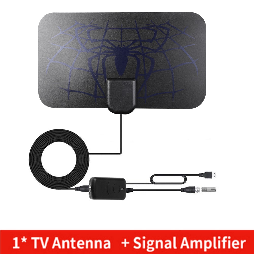 3000 Miles 8K Digital DVB-T2 TV Antenna Indoor with amplifier Booster 1080P Aerial For Car antenna RV travel smart tv