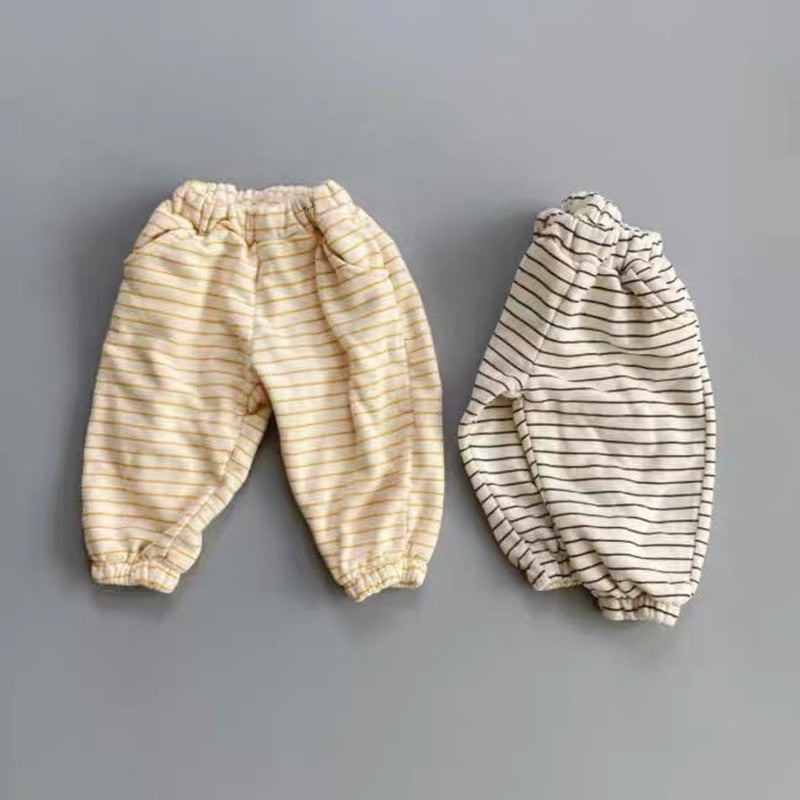 Baby Clothes Set Spring Autumn Toddler Baby Boy Girl Casual Tops + Loose Trousers 2pcs Newborn Baby Boy Clothing Outfits