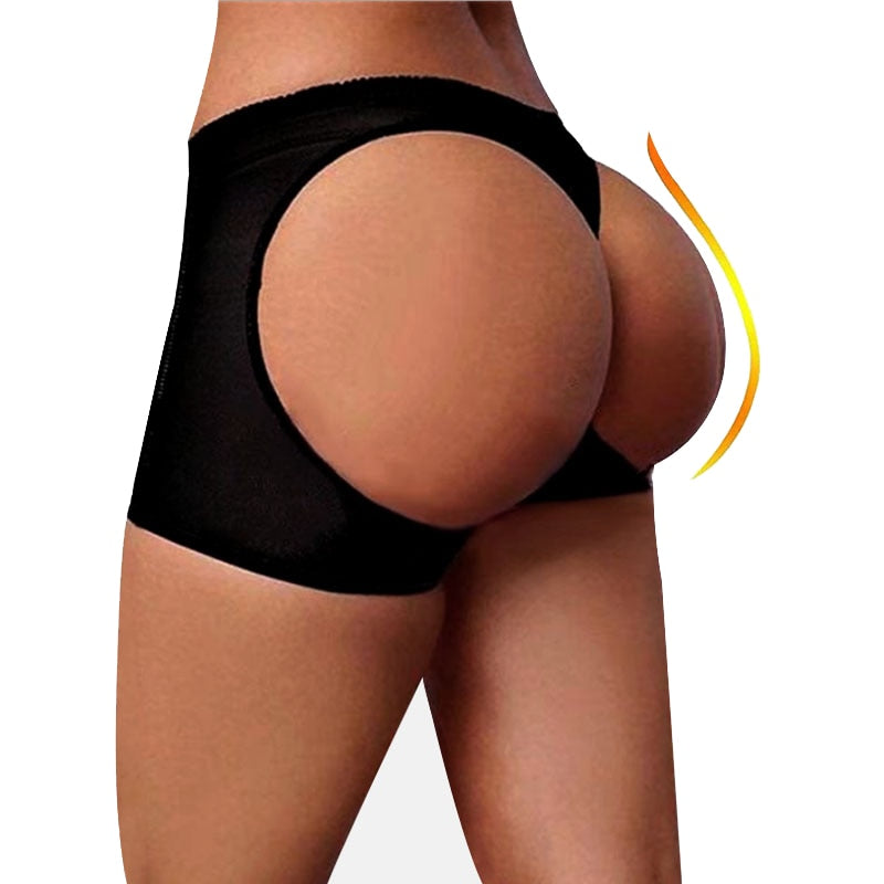 Womens Butt Lifter Panties Tummy Control Seamless Enhancer Body Shaper Briefs Underwear Booty Top Waist Trainer Polyester