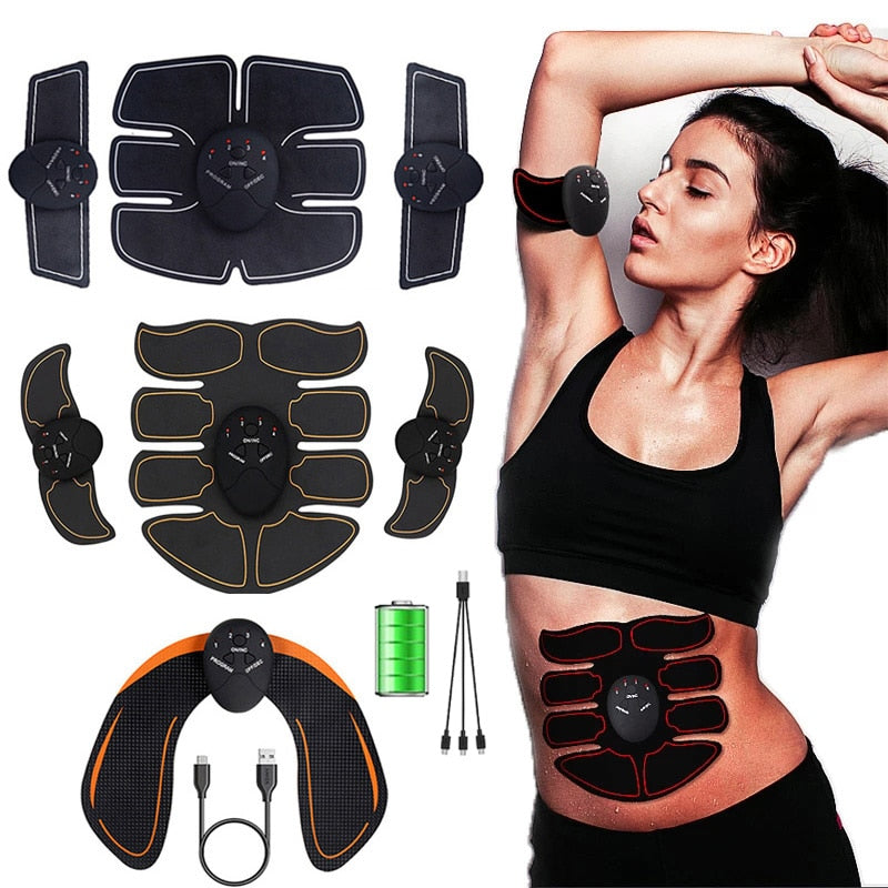 Muscle Stimulation USB Charge Hip Trainer Buttock Lifting Abdominal Abs Trainer Body Slimming Home Fitness Dropshipping