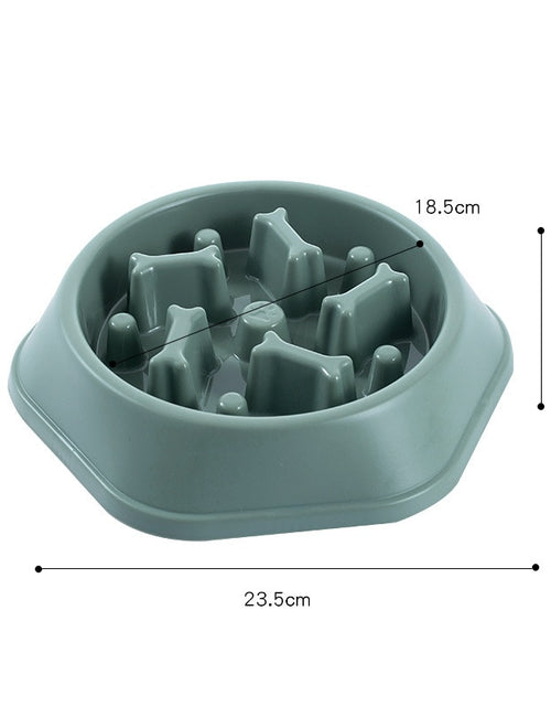 Load image into Gallery viewer, Pet Dog Bowl Dog Slow Feeder Bowl Puppy Cat Slow Eating Dish Bowl Anti-Gulping Food Plate Feeding Dog Cat Food Bowl Pet Supplies
