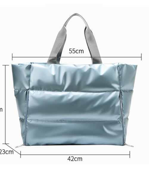 Load image into Gallery viewer, Dry-Wet Separation Yoga Handbags Large Capacity Waterproof Outdoor Gym Sports Travel Crossbody Bags Shoulder Bag for Women
