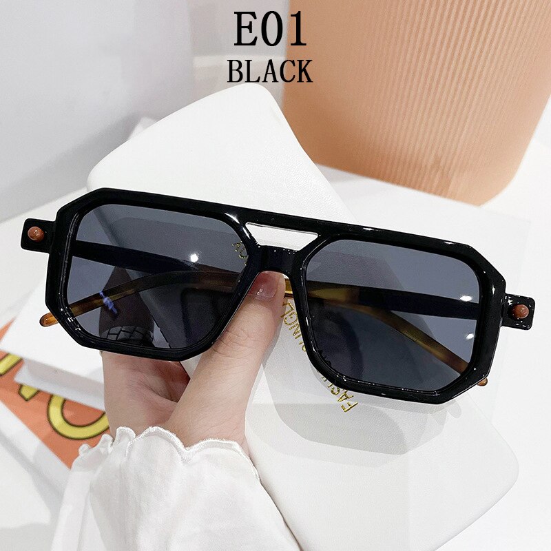 Retro Sunglasses For Men Luxury Blue Light Blocking Glasses Vintage Sunglasses Women Fashion Shades Sonnenbrille Gafas De Sol