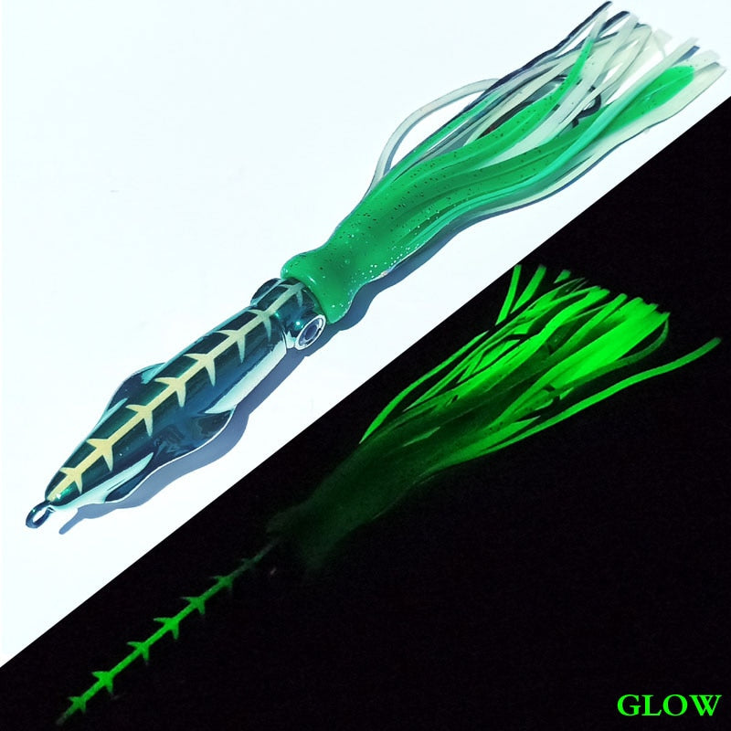 AS 1PC Slow Pitch Jig Wire Bait Inchiku Metal Head Octopus Skirt Fishing Jigging Lure 60g100g120g150g200g Artifial Pesca Leurre