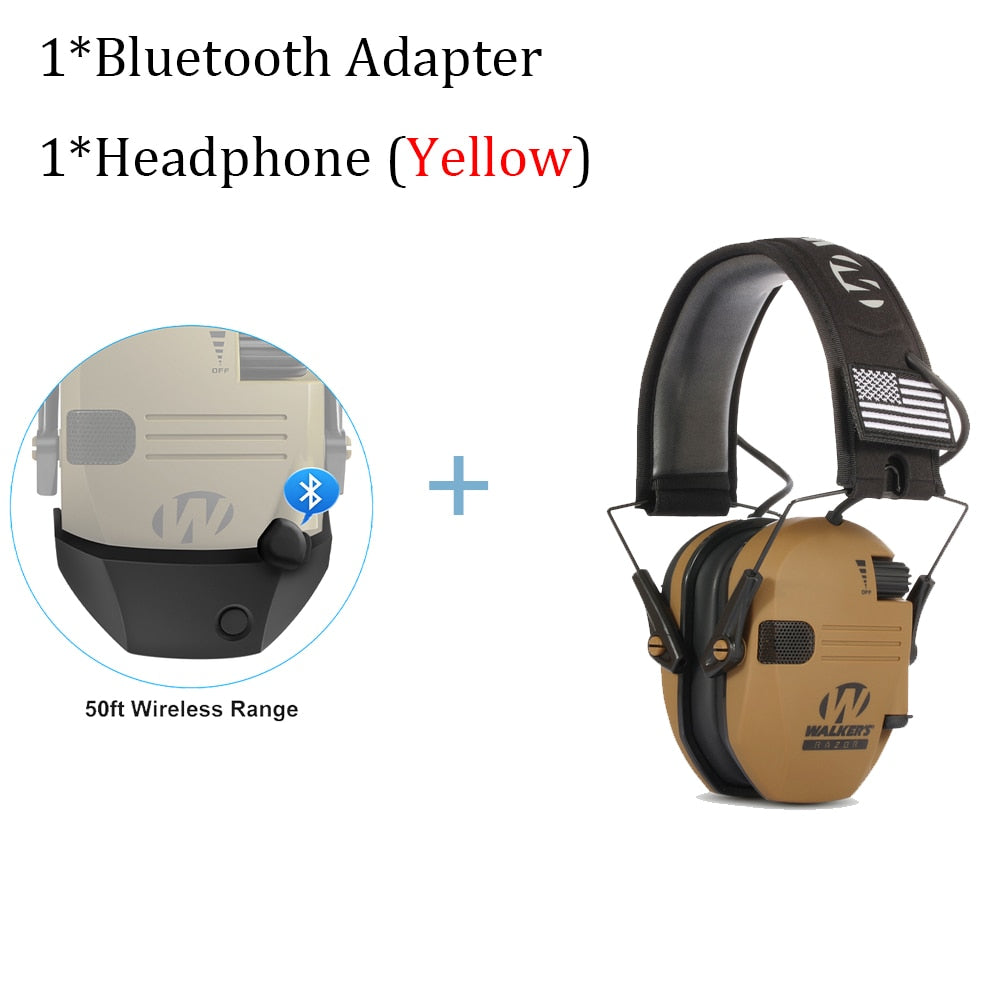 Headphones for Shooting Electronic Hearing protection Ear protect Noise Reduction active hunting headphone