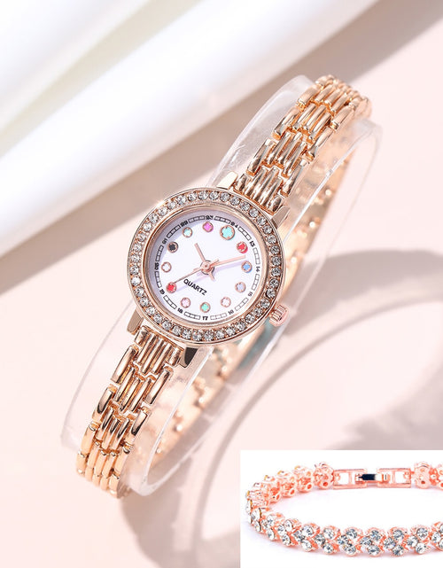 Load image into Gallery viewer, Watch For Women Watches 2022 Best Selling Products Luxury Watch Luxury Brand Reloj Mujer Watch Bracelet Set Diamond Steel Band
