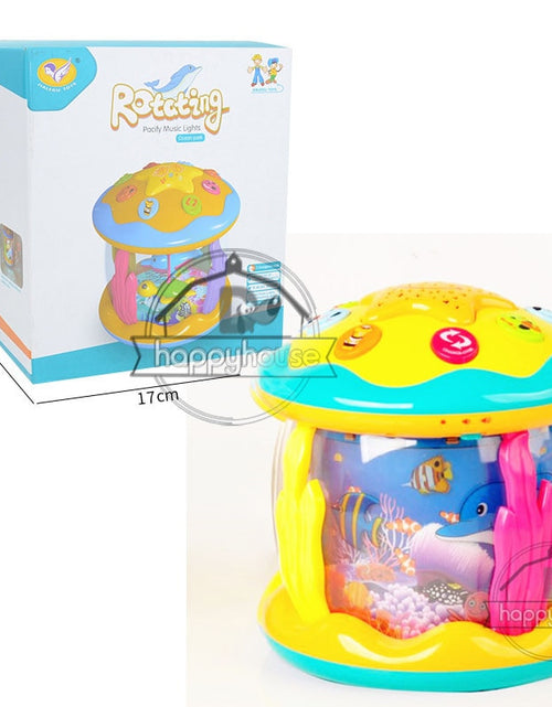 Load image into Gallery viewer, Baby Toys 6 0 12 Months Musical Toy Babies Ocean Rotary Projector Montessori Early Educational Toys with Music Light Kids 1 2 3
