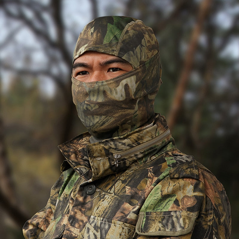 Tactical Camouflage Balaclava Full Face Mask Wargame CP Military Hat Hunting Bicycle Cycling Army Multicam Bandana Neck Gaiter