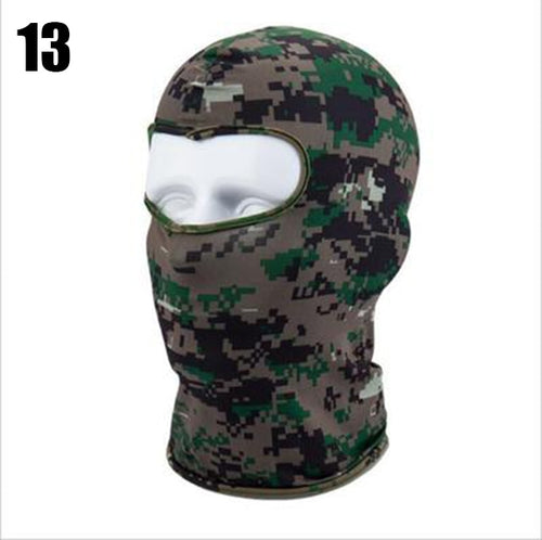 Load image into Gallery viewer, Tactical Camouflage Balaclava Full Face Mask Wargame CP Military Hat Hunting Bicycle Cycling Army Multicam Bandana Neck Gaiter
