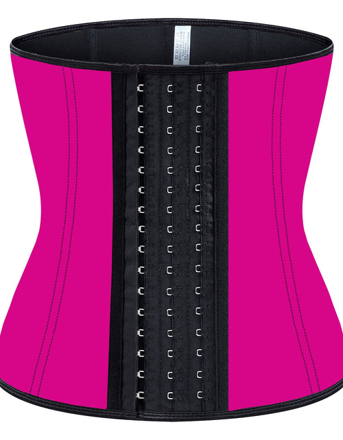 Load image into Gallery viewer, Fajas Colombians Latex Waist Trainer Corset Body Shapewear Women Flat Belly Slimming Sheath Waist Cincher Shaper 9 Steel Bones
