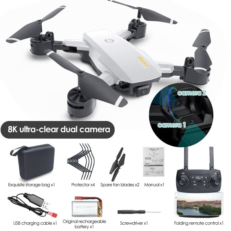 Dron GPS Drone 8K Professional Drones 4K HD Aerial Photography Comprehensive Obstacle Quadcopter Helicopter RC Distance New