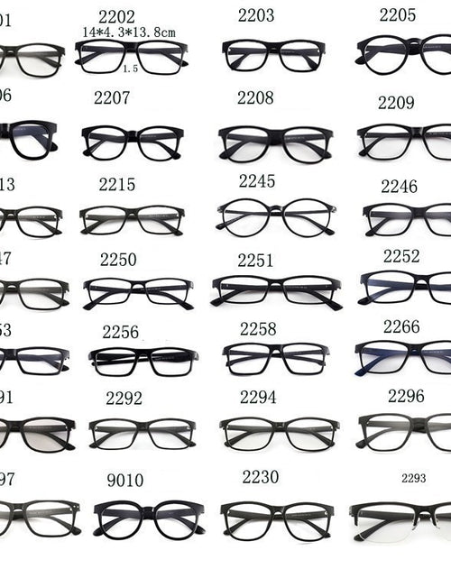 Load image into Gallery viewer, 2201 2202.2208 Magnet Clip Glasses TR90 Nearsighted Frame Optical Myopia Plastic Titanium Eyeglasses Frames For Women Men  
