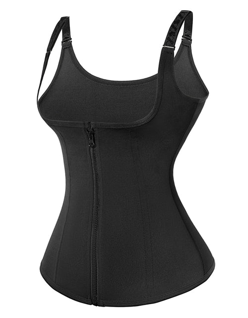 Load image into Gallery viewer, Sweat Waist Trainer Vest Slimming Corset for Weight Loss Body Shaper Sauna Suit Compression Shirt Belly Girdle Tops Shapewear
