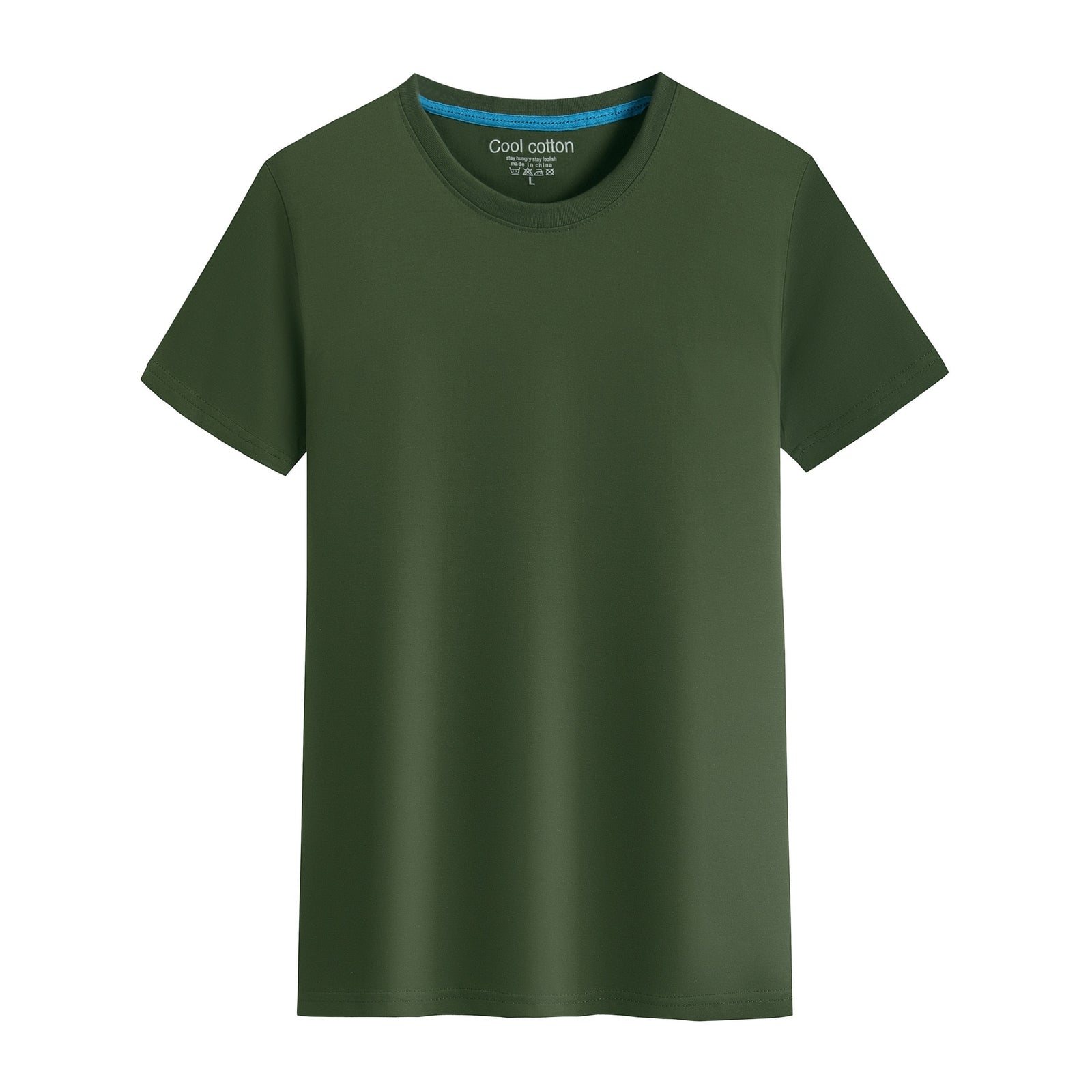 New Cotton 100% Men‘s T-shirt Pure Color Men T Shirts O-neck Man T-shirts Tops Tees For Male T SHIRT Clothes