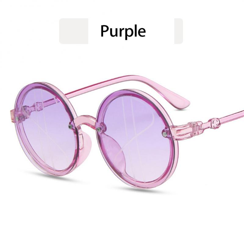 2023 Fashion Heart-Shape Sunglasses For Kids Retro Cute Pink Cartoon Sun Glasses Frame Girls Boys Baby Children Eyewear Goggles