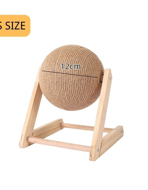 Load image into Gallery viewer, Cat Scratcher Ball Cat Toys Kitten Sisal Rope Ball Board Grinding Paws Toy Cats Scratcher Wear-resistant Pet Cat Accessories
