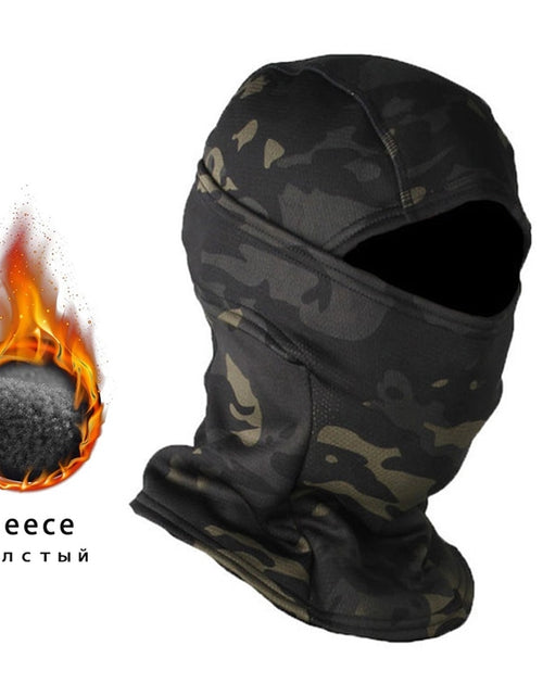 Load image into Gallery viewer, Winter Fleece Tactical Military Balaclava Outdoor Hunting Cycling Hiking Skiing Scarf Snowboard Face Mask Windproof Men Women
