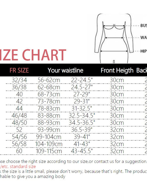 Load image into Gallery viewer, Women Latex Waist Trainer Body Shaper Corsets with Zipper Cincher Corset Top Slimming Belt Black Shapers Shapewear Plus Size
