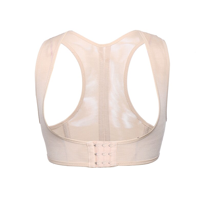 Push Up Bra Support Women Chest Brace Up Posture Corrector Shapewear Top Cropped Vest Back Compression Surgical Slimmer Band 3XL