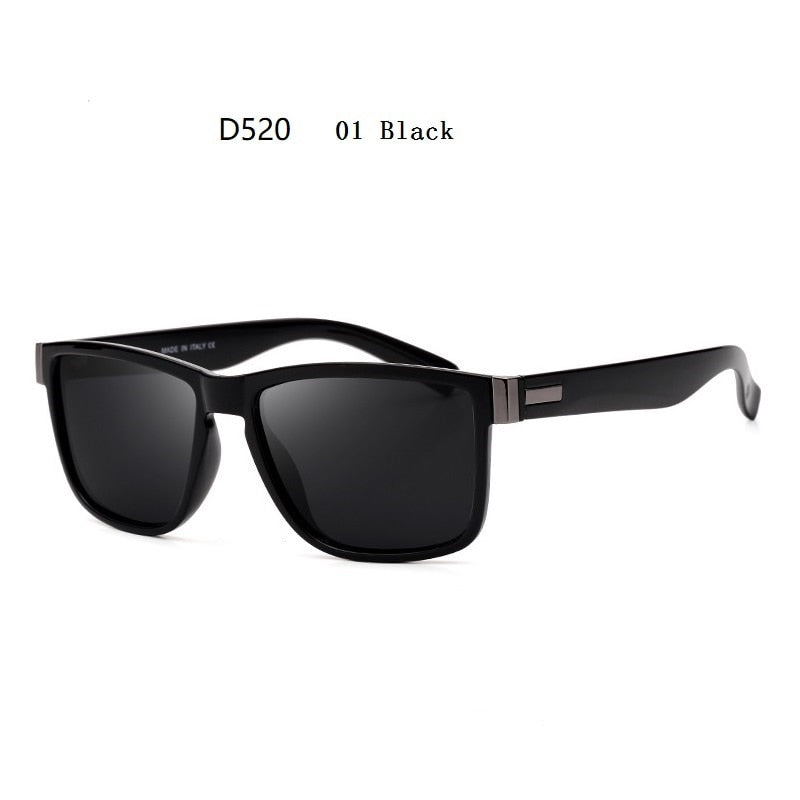 Square Vintage Polarized Sunglasses Men Women Retro Driving Fishing Luxury Brand Designer Sun Glasses UV400 Eyewear