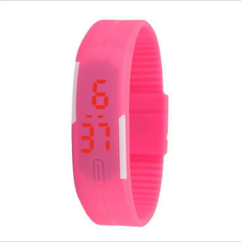 New Fashion Couple Watches Children&#39;s LED Digital Watch Boy Girls Kids Sports Waterproof Watches Student Electronic Wristwatches