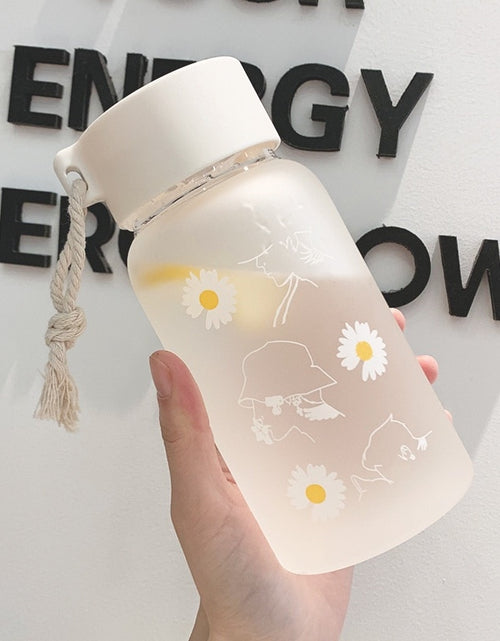 Load image into Gallery viewer, 700/500ml Plastic Bottle For Water Girl Cute Drinking Bottle For Children Gym School  FREE SHIPPING WATER BOTTL
