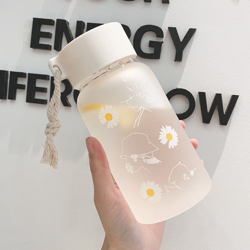 700/500ml Plastic Bottle For Water Girl Cute Drinking Bottle For Children Gym School  FREE SHIPPING WATER BOTTL