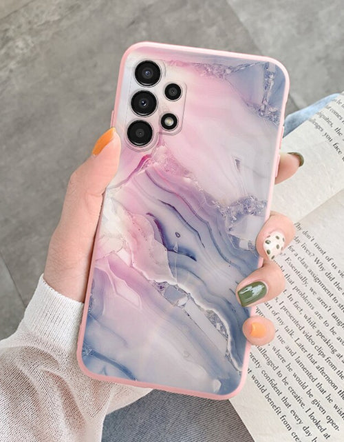 Load image into Gallery viewer, Marble Pattern Phone Case For Samsung Galaxy A13 5G A 13 4G Protective Cover Case Pink Silicone Soft Funda For Samsung A13 Coque
