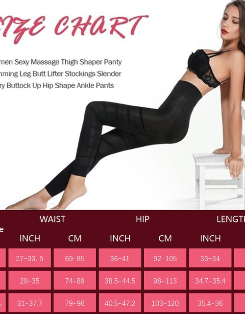 Load image into Gallery viewer, High Waist Leggings Women Sculpting Sleep Leg Legging Tummy Control Skinny Panties Slimming  Leggings Thigh Slimmer Pants
