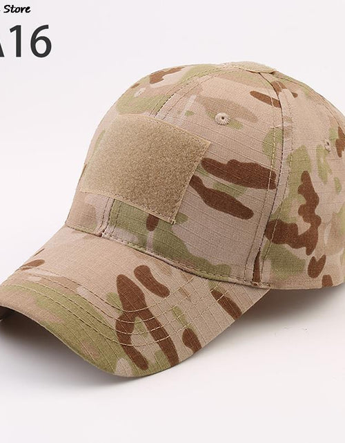 Load image into Gallery viewer, Military Baseball Caps Camouflage Tactical Army Soldier Combat Paintball Adjustable Summer Snapback Sun Hats Men Women
