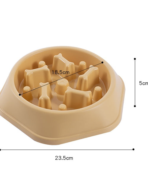 Load image into Gallery viewer, Pet Dog Bowl Dog Slow Feeder Bowl Puppy Cat Slow Eating Dish Bowl Anti-Gulping Food Plate Feeding Dog Cat Food Bowl Pet Supplies
