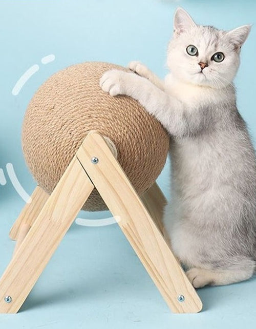 Load image into Gallery viewer, Cat Scratcher Ball Cat Toys Kitten Sisal Rope Ball Board Grinding Paws Toy Cats Scratcher Wear-resistant Pet Cat Accessories
